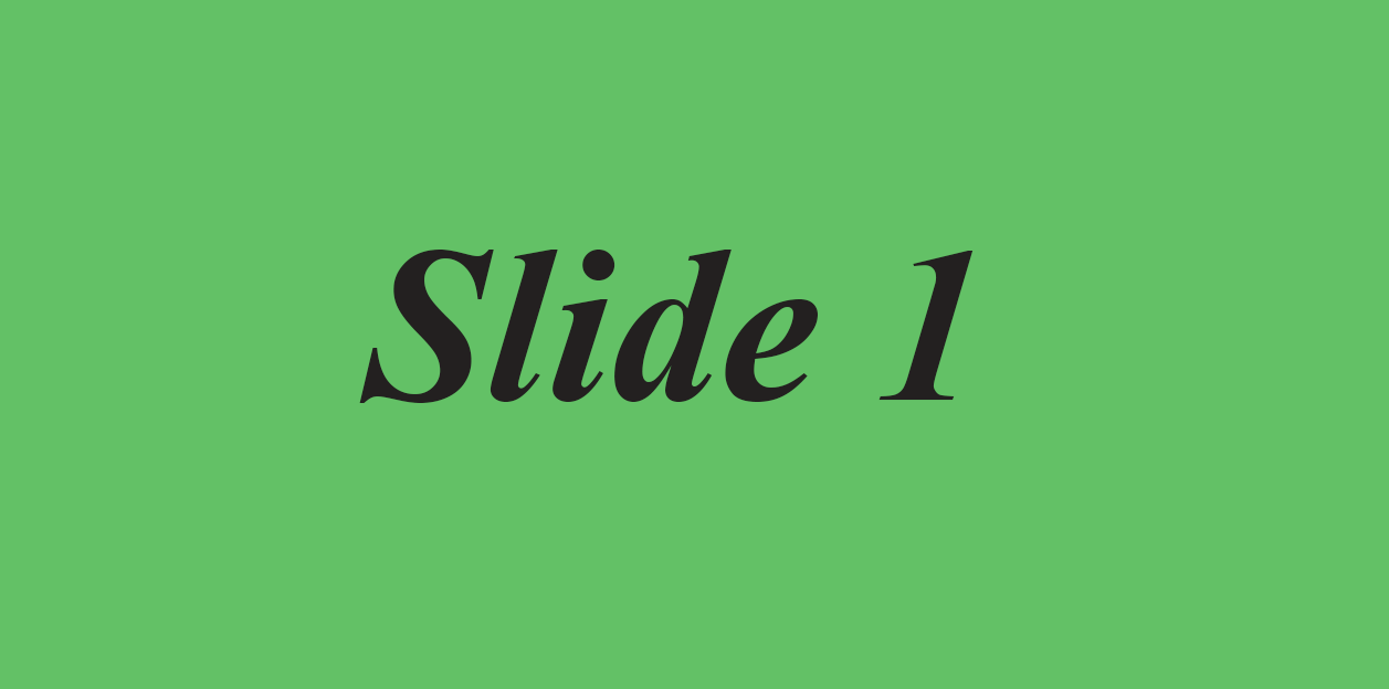 Slide 1